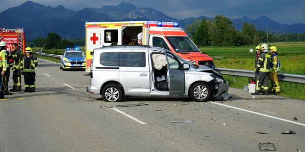 Verkehrsunfall bei Grabenstätt